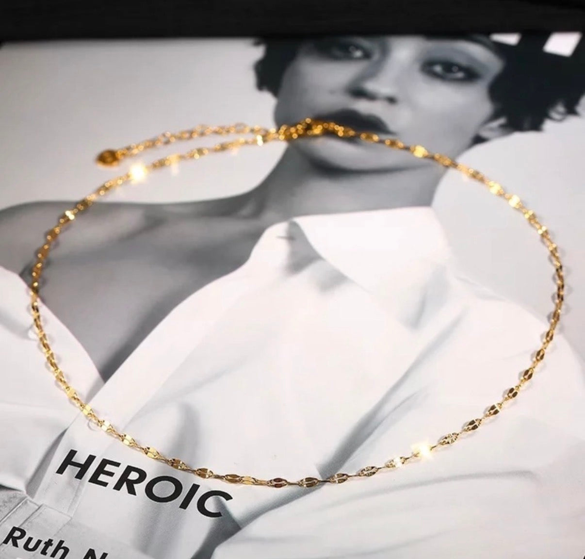 Thin Rope Chain Necklace