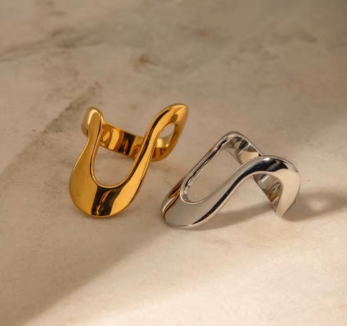 Twisted Abstract Open Size Ring