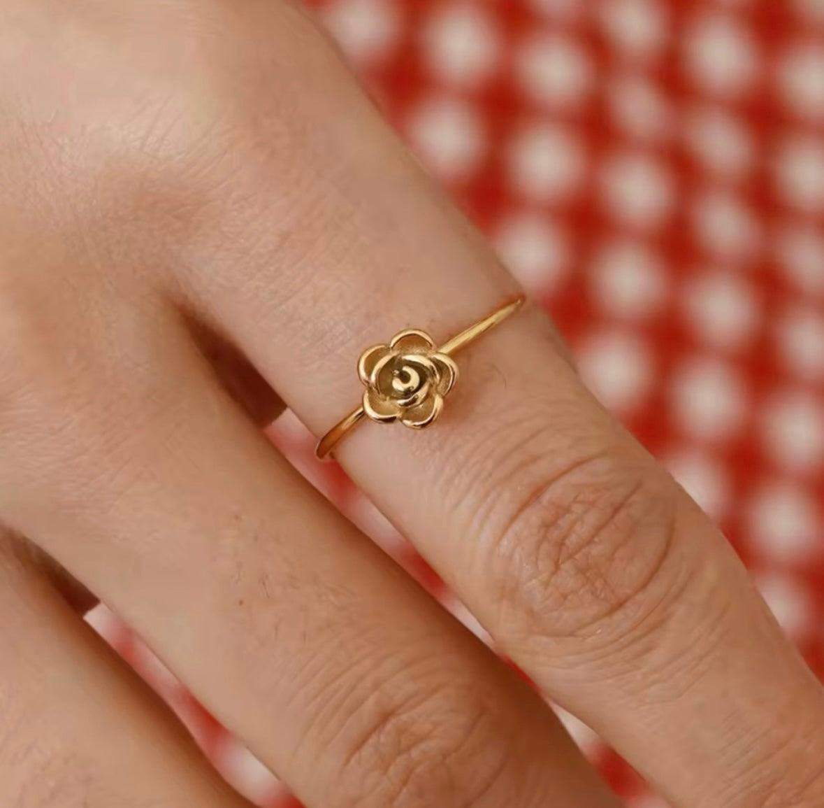 Rose Open Ring