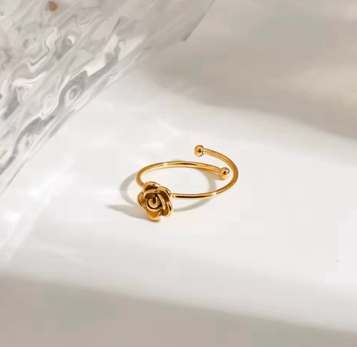 Rose Open Ring