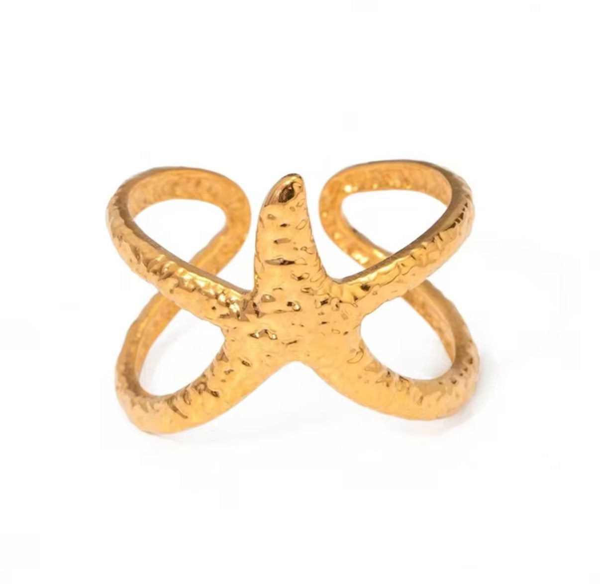 Starfish Open Ring