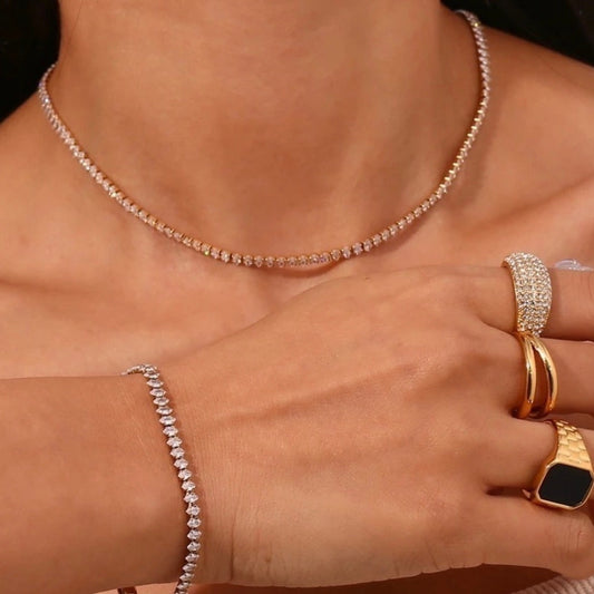 Paris Tennis Bracelet