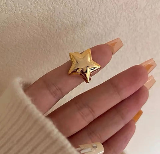 Cozy Star Open Ring