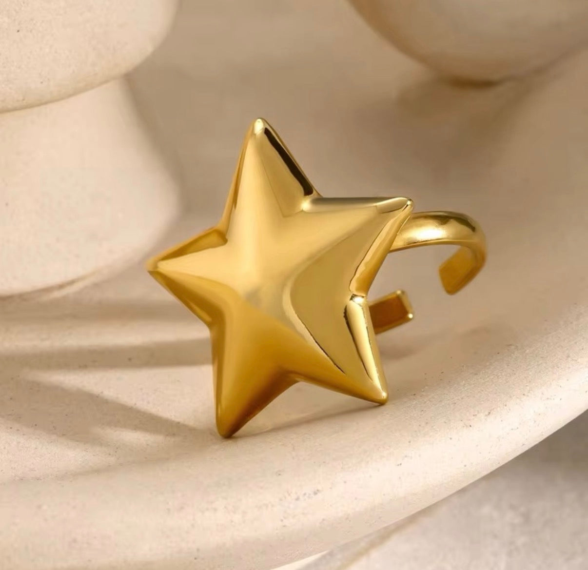 Cozy Star Open Ring