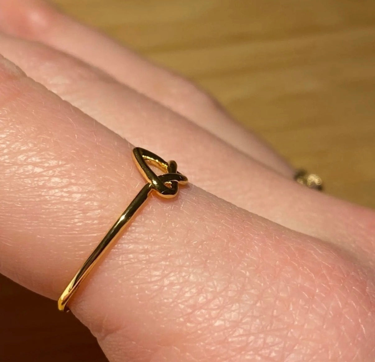 Couple Heart Open Ring