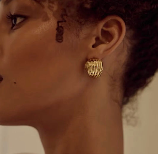 Chunky Stud Earrings
