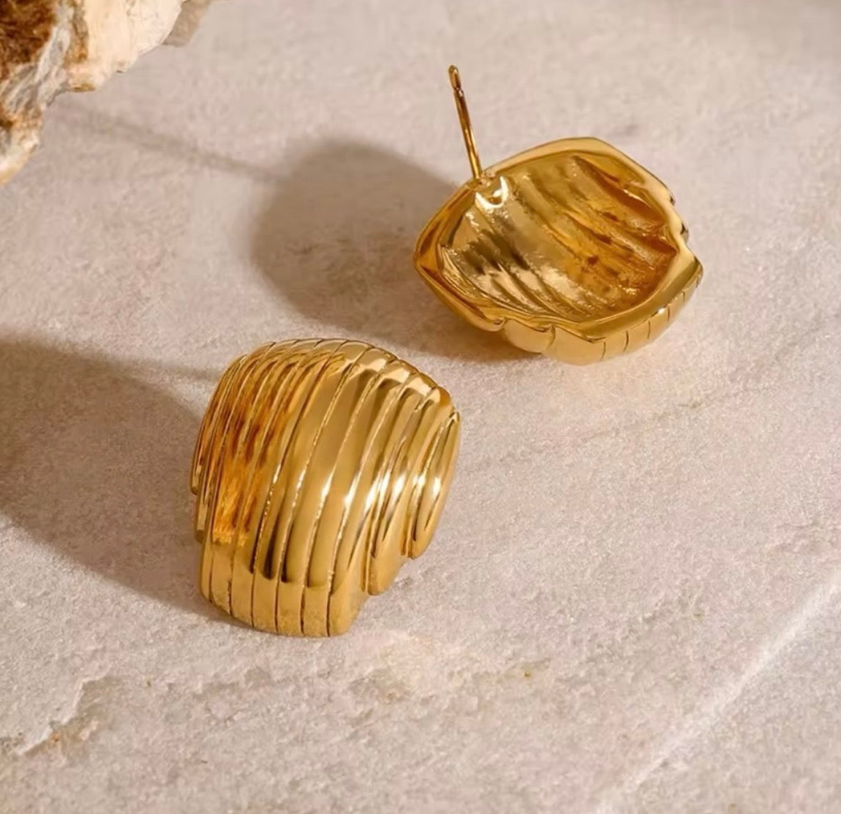 Chunky Stud Earrings