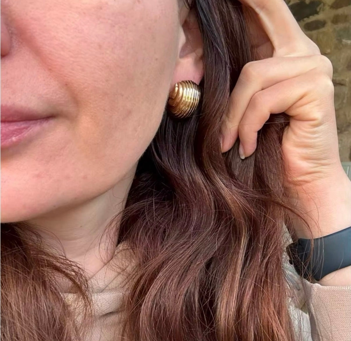 Chunky Stud Earrings