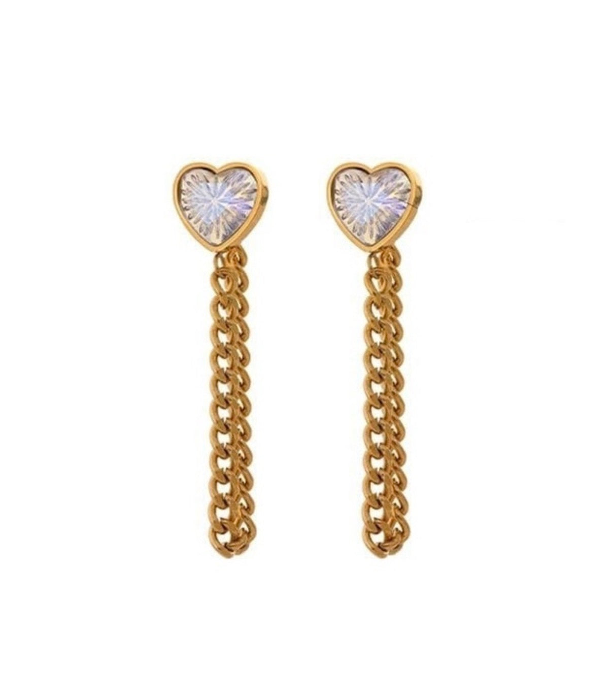 Lilian Shiny Drop Earrings